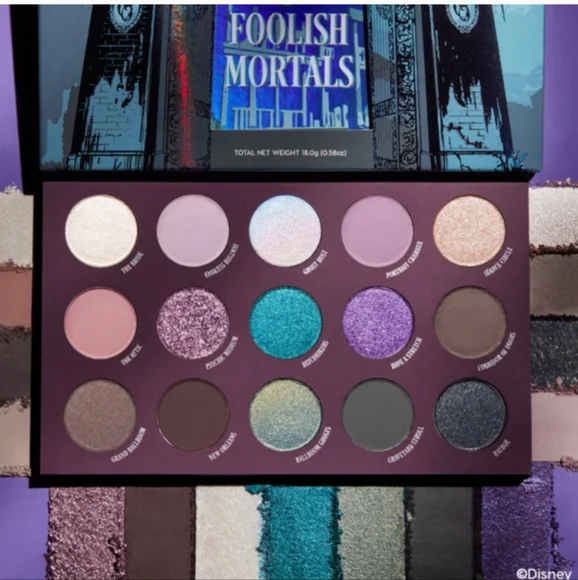 ColourPop x Disney Haunted Mansion Welcome Foolish Mortals Eyeshadow Palette